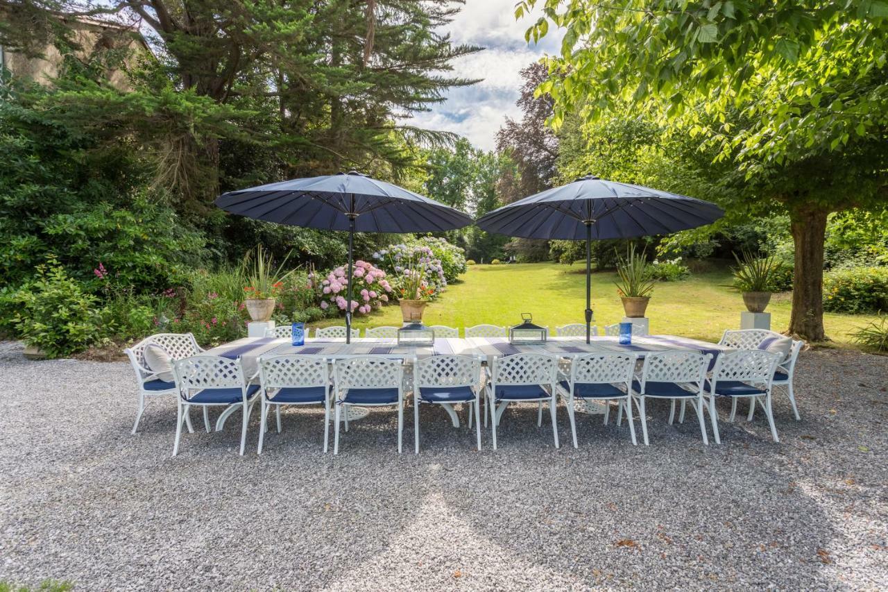 Chateau D'Estrac Hastingues Exterior foto